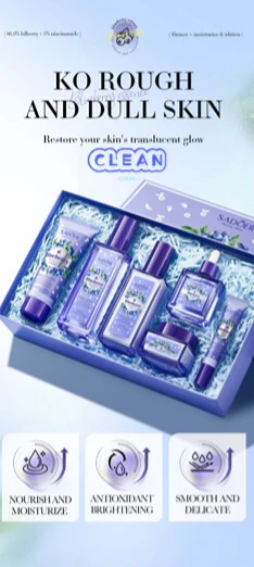 Blueberry Hyaluronic Acid Moisturizing Six-piece Set - Image 6