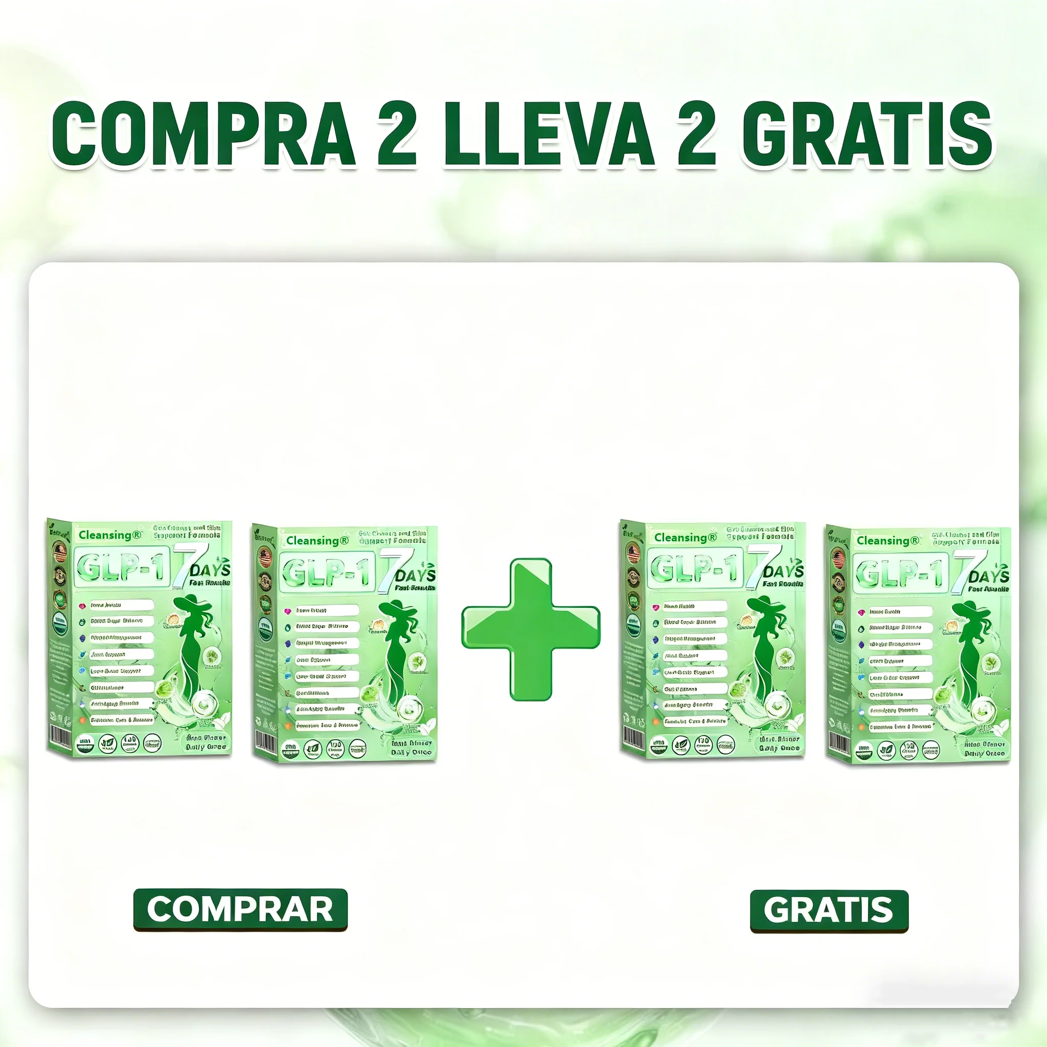 Cleansing® 𝑮𝑳𝑷-1 𝑮𝒖𝒕 𝑪𝒍𝒆𝒂𝒏𝒔𝒆 𝒂𝒏𝒅 𝑺𝒍𝒊𝒎 𝑺𝒖𝒑𝒑𝒐𝒓𝒕 𝑭𝒐𝒓𝒎𝒖𝒍𝒂 (𝐎𝐧𝐜𝐞 𝐚 𝐝𝐚𝐲, 𝐫𝐞𝐬𝐮𝐥𝐭𝐬 𝐢𝐧 𝟕 𝐝𝐚𝐲𝐬) 𝑾𝒊𝒕𝒉 10 𝑩𝒊𝒍𝒍𝒊𝒐𝒏 𝑪𝑭𝑼 𝑨𝒄𝒕𝒊𝒗𝒆 𝑷𝒓𝒐𝒃𝒊𝒐𝒕𝒊𝒄𝒔, 𝑺𝒖𝒑𝒑𝒐𝒓𝒕𝒔 𝒘𝒆𝒊𝒈𝒉𝒕 𝒎𝒂𝒏𝒂𝒈𝒆𝒎𝒆𝒏𝒕, 𝒉𝒆𝒂𝒓𝒕 𝒉𝒆𝒂𝒍𝒕𝒉, 𝒅𝒊𝒂𝒃𝒆𝒕𝒆𝒔, 𝒈𝒖𝒕 & 𝒘𝒐𝒎𝒆𝒏'𝒔 𝒉𝒆𝒂𝒍𝒕𝒉, 𝒇𝒊𝒓𝒎𝒊𝒏𝒈 𝒔𝒌𝒊𝒏,𝒘𝒉𝒊𝒍𝒆 𝒔𝒆𝒂𝒔𝒐𝒏𝒂𝒍 𝒊𝒎𝒎𝒖𝒏𝒆 𝒔𝒖𝒑𝒑𝒐𝒓𝒕 - Image 18