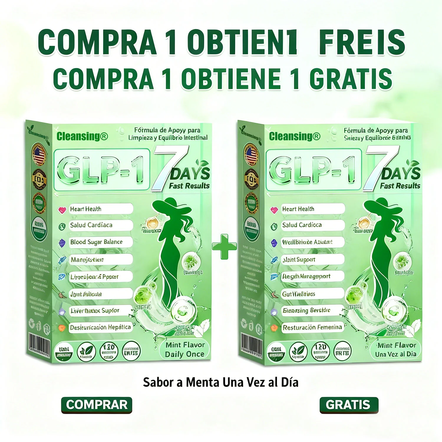 Cleansing® 𝑮𝑳𝑷-1 𝑮𝒖𝒕 𝑪𝒍𝒆𝒂𝒏𝒔𝒆 𝒂𝒏𝒅 𝑺𝒍𝒊𝒎 𝑺𝒖𝒑𝒑𝒐𝒓𝒕 𝑭𝒐𝒓𝒎𝒖𝒍𝒂 (𝐎𝐧𝐜𝐞 𝐚 𝐝𝐚𝐲, 𝐫𝐞𝐬𝐮𝐥𝐭𝐬 𝐢𝐧 𝟕 𝐝𝐚𝐲𝐬) 𝑾𝒊𝒕𝒉 10 𝑩𝒊𝒍𝒍𝒊𝒐𝒏 𝑪𝑭𝑼 𝑨𝒄𝒕𝒊𝒗𝒆 𝑷𝒓𝒐𝒃𝒊𝒐𝒕𝒊𝒄𝒔, 𝑺𝒖𝒑𝒑𝒐𝒓𝒕𝒔 𝒘𝒆𝒊𝒈𝒉𝒕 𝒎𝒂𝒏𝒂𝒈𝒆𝒎𝒆𝒏𝒕, 𝒉𝒆𝒂𝒓𝒕 𝒉𝒆𝒂𝒍𝒕𝒉, 𝒅𝒊𝒂𝒃𝒆𝒕𝒆𝒔, 𝒈𝒖𝒕 & 𝒘𝒐𝒎𝒆𝒏'𝒔 𝒉𝒆𝒂𝒍𝒕𝒉, 𝒇𝒊𝒓𝒎𝒊𝒏𝒈 𝒔𝒌𝒊𝒏,𝒘𝒉𝒊𝒍𝒆 𝒔𝒆𝒂𝒔𝒐𝒏𝒂𝒍 𝒊𝒎𝒎𝒖𝒏𝒆 𝒔𝒖𝒑𝒑𝒐𝒓𝒕 - Image 19