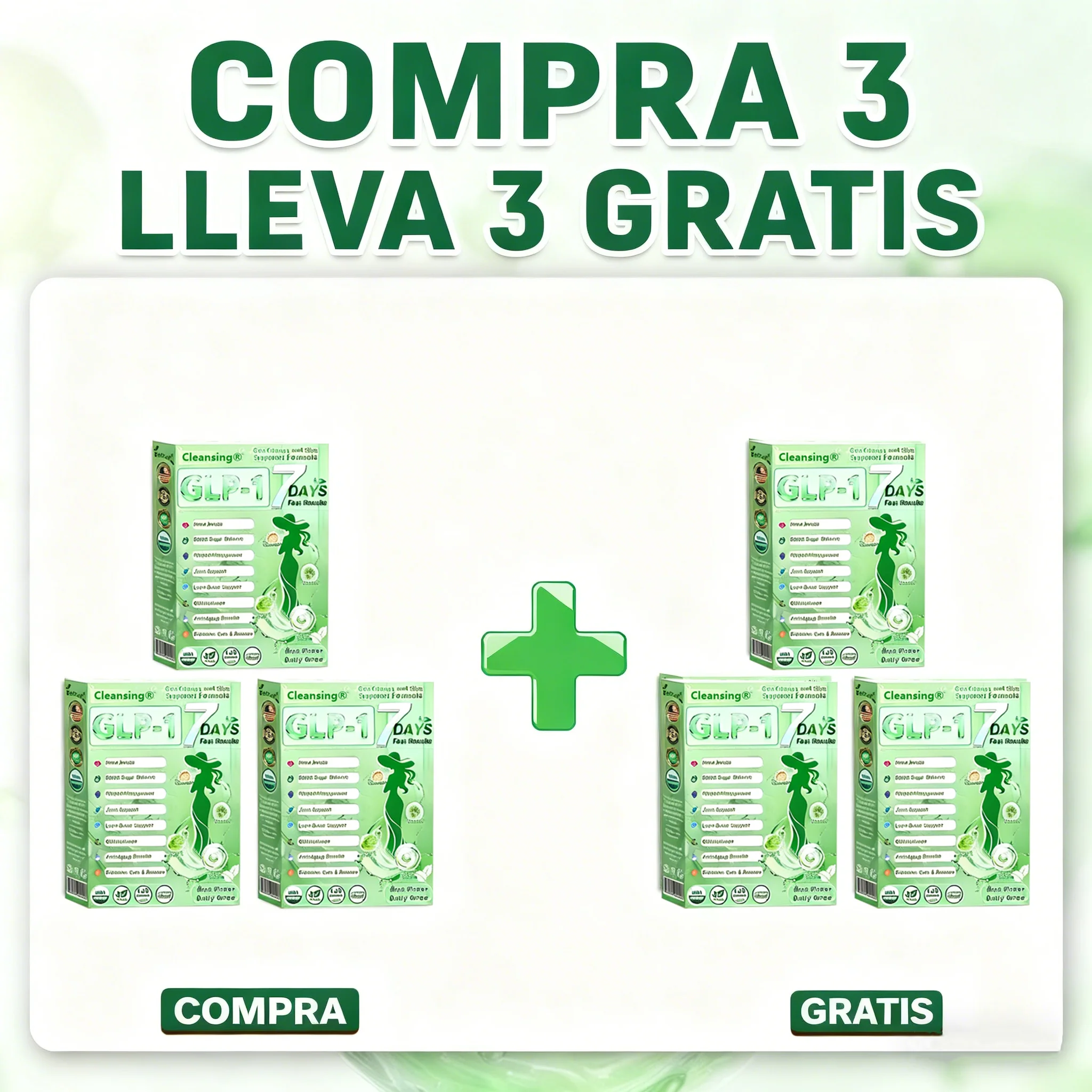 Cleansing® 𝑮𝑳𝑷-1 𝑮𝒖𝒕 𝑪𝒍𝒆𝒂𝒏𝒔𝒆 𝒂𝒏𝒅 𝑺𝒍𝒊𝒎 𝑺𝒖𝒑𝒑𝒐𝒓𝒕 𝑭𝒐𝒓𝒎𝒖𝒍𝒂 (𝐎𝐧𝐜𝐞 𝐚 𝐝𝐚𝐲, 𝐫𝐞𝐬𝐮𝐥𝐭𝐬 𝐢𝐧 𝟕 𝐝𝐚𝐲𝐬) 𝑾𝒊𝒕𝒉 10 𝑩𝒊𝒍𝒍𝒊𝒐𝒏 𝑪𝑭𝑼 𝑨𝒄𝒕𝒊𝒗𝒆 𝑷𝒓𝒐𝒃𝒊𝒐𝒕𝒊𝒄𝒔, 𝑺𝒖𝒑𝒑𝒐𝒓𝒕𝒔 𝒘𝒆𝒊𝒈𝒉𝒕 𝒎𝒂𝒏𝒂𝒈𝒆𝒎𝒆𝒏𝒕, 𝒉𝒆𝒂𝒓𝒕 𝒉𝒆𝒂𝒍𝒕𝒉, 𝒅𝒊𝒂𝒃𝒆𝒕𝒆𝒔, 𝒈𝒖𝒕 & 𝒘𝒐𝒎𝒆𝒏'𝒔 𝒉𝒆𝒂𝒍𝒕𝒉, 𝒇𝒊𝒓𝒎𝒊𝒏𝒈 𝒔𝒌𝒊𝒏,𝒘𝒉𝒊𝒍𝒆 𝒔𝒆𝒂𝒔𝒐𝒏𝒂𝒍 𝒊𝒎𝒎𝒖𝒏𝒆 𝒔𝒖𝒑𝒑𝒐𝒓𝒕 - Image 21