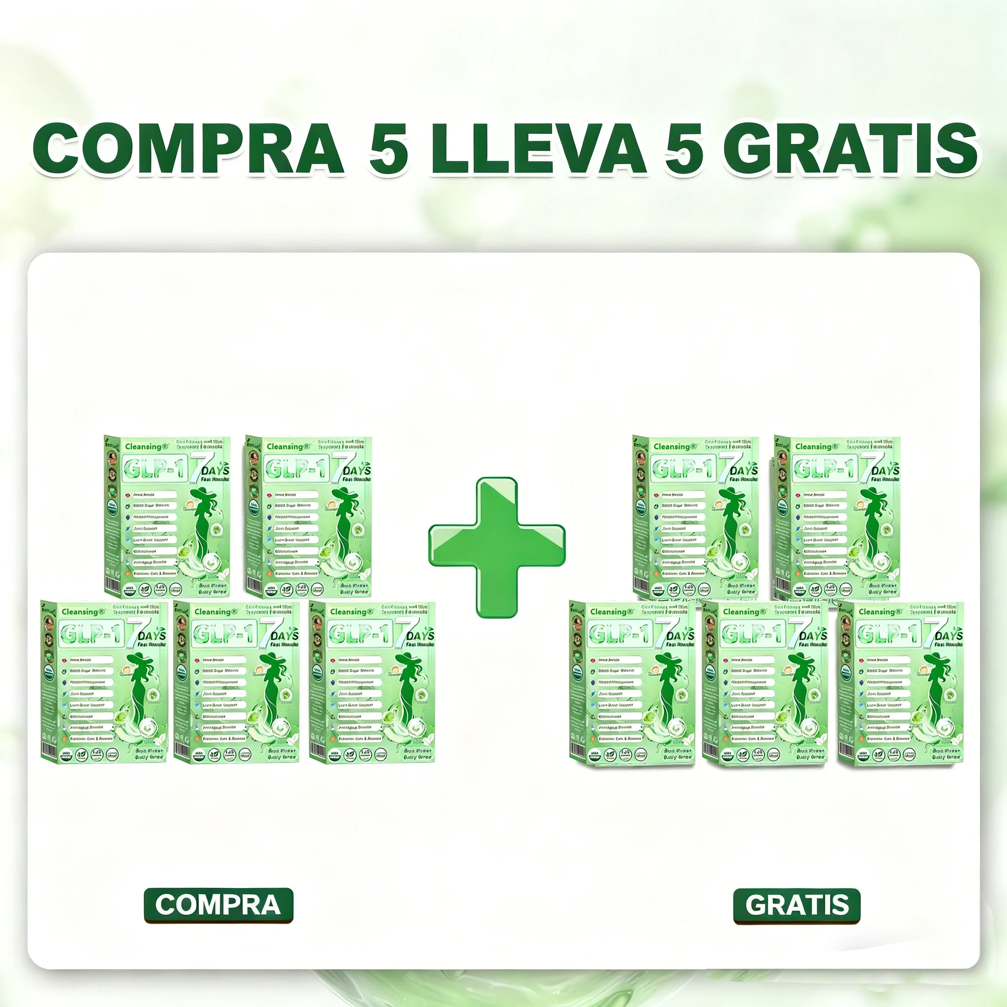 Cleansing® 𝑮𝑳𝑷-1 𝑮𝒖𝒕 𝑪𝒍𝒆𝒂𝒏𝒔𝒆 𝒂𝒏𝒅 𝑺𝒍𝒊𝒎 𝑺𝒖𝒑𝒑𝒐𝒓𝒕 𝑭𝒐𝒓𝒎𝒖𝒍𝒂 (𝐎𝐧𝐜𝐞 𝐚 𝐝𝐚𝐲, 𝐫𝐞𝐬𝐮𝐥𝐭𝐬 𝐢𝐧 𝟕 𝐝𝐚𝐲𝐬) 𝑾𝒊𝒕𝒉 10 𝑩𝒊𝒍𝒍𝒊𝒐𝒏 𝑪𝑭𝑼 𝑨𝒄𝒕𝒊𝒗𝒆 𝑷𝒓𝒐𝒃𝒊𝒐𝒕𝒊𝒄𝒔, 𝑺𝒖𝒑𝒑𝒐𝒓𝒕𝒔 𝒘𝒆𝒊𝒈𝒉𝒕 𝒎𝒂𝒏𝒂𝒈𝒆𝒎𝒆𝒏𝒕, 𝒉𝒆𝒂𝒓𝒕 𝒉𝒆𝒂𝒍𝒕𝒉, 𝒅𝒊𝒂𝒃𝒆𝒕𝒆𝒔, 𝒈𝒖𝒕 & 𝒘𝒐𝒎𝒆𝒏'𝒔 𝒉𝒆𝒂𝒍𝒕𝒉, 𝒇𝒊𝒓𝒎𝒊𝒏𝒈 𝒔𝒌𝒊𝒏,𝒘𝒉𝒊𝒍𝒆 𝒔𝒆𝒂𝒔𝒐𝒏𝒂𝒍 𝒊𝒎𝒎𝒖𝒏𝒆 𝒔𝒖𝒑𝒑𝒐𝒓𝒕 - Image 25