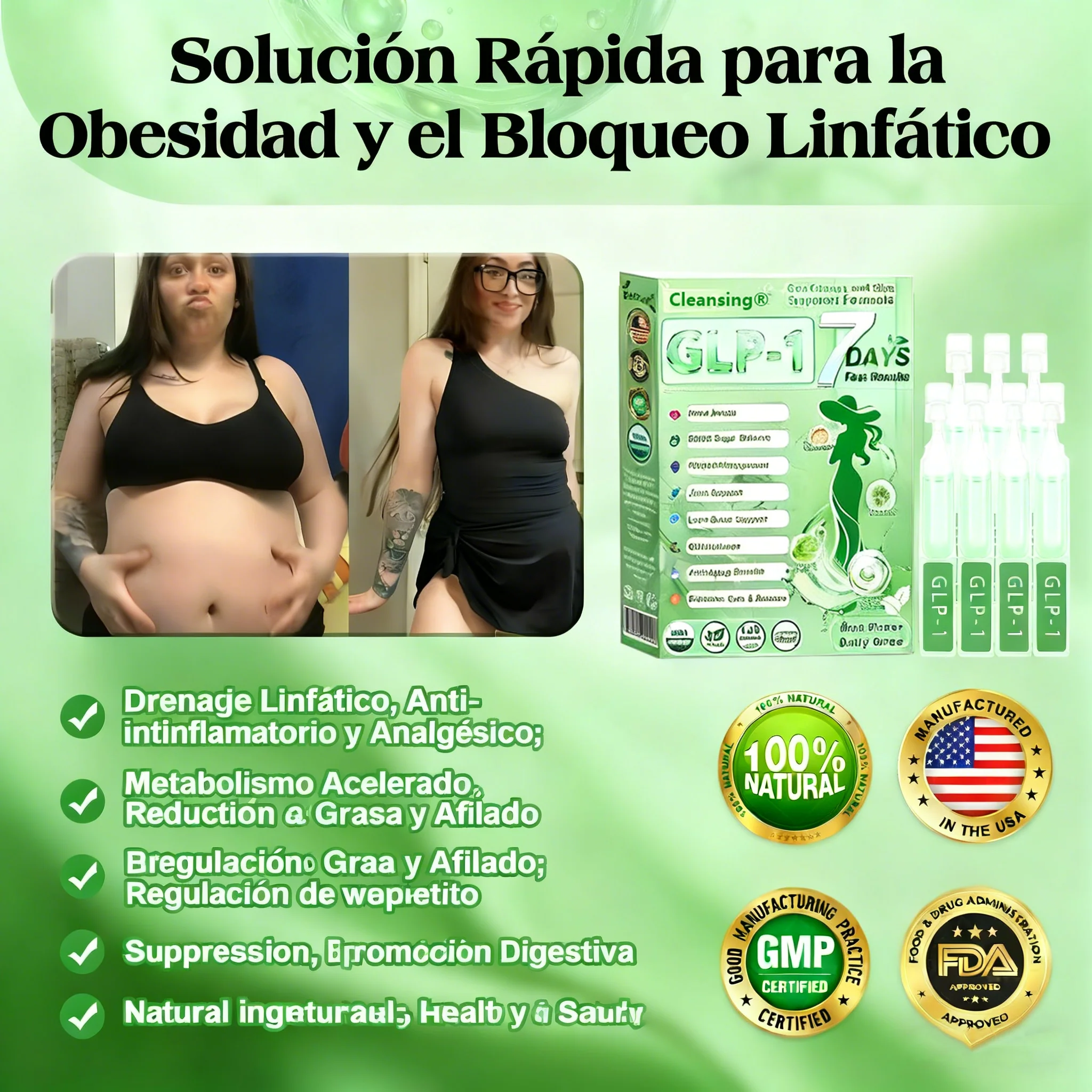Cleansing® 𝑮𝑳𝑷-1 𝑮𝒖𝒕 𝑪𝒍𝒆𝒂𝒏𝒔𝒆 𝒂𝒏𝒅 𝑺𝒍𝒊𝒎 𝑺𝒖𝒑𝒑𝒐𝒓𝒕 𝑭𝒐𝒓𝒎𝒖𝒍𝒂 (𝐎𝐧𝐜𝐞 𝐚 𝐝𝐚𝐲, 𝐫𝐞𝐬𝐮𝐥𝐭𝐬 𝐢𝐧 𝟕 𝐝𝐚𝐲𝐬) 𝑾𝒊𝒕𝒉 10 𝑩𝒊𝒍𝒍𝒊𝒐𝒏 𝑪𝑭𝑼 𝑨𝒄𝒕𝒊𝒗𝒆 𝑷𝒓𝒐𝒃𝒊𝒐𝒕𝒊𝒄𝒔, 𝑺𝒖𝒑𝒑𝒐𝒓𝒕𝒔 𝒘𝒆𝒊𝒈𝒉𝒕 𝒎𝒂𝒏𝒂𝒈𝒆𝒎𝒆𝒏𝒕, 𝒉𝒆𝒂𝒓𝒕 𝒉𝒆𝒂𝒍𝒕𝒉, 𝒅𝒊𝒂𝒃𝒆𝒕𝒆𝒔, 𝒈𝒖𝒕 & 𝒘𝒐𝒎𝒆𝒏'𝒔 𝒉𝒆𝒂𝒍𝒕𝒉, 𝒇𝒊𝒓𝒎𝒊𝒏𝒈 𝒔𝒌𝒊𝒏,𝒘𝒉𝒊𝒍𝒆 𝒔𝒆𝒂𝒔𝒐𝒏𝒂𝒍 𝒊𝒎𝒎𝒖𝒏𝒆 𝒔𝒖𝒑𝒑𝒐𝒓𝒕 - Image 9