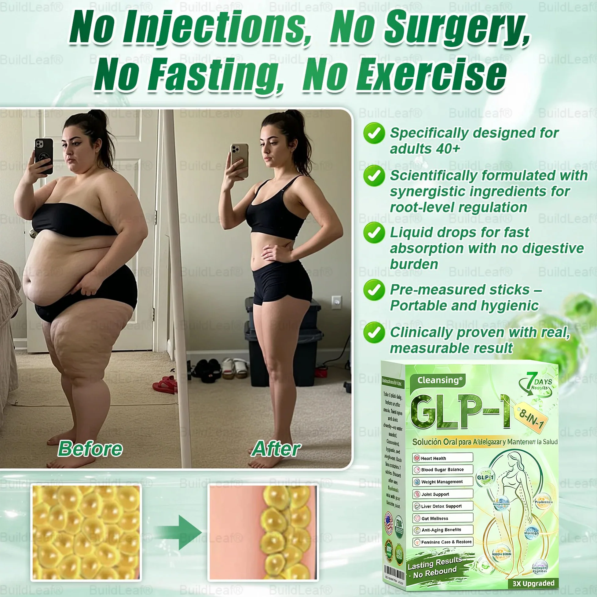 𝑪𝒍𝒆𝒂𝒏𝒔𝒊𝒏𝒈® 𝑮𝑳𝑷-1 8 𝒆𝒏 1 𝑭𝒊𝒕 & 𝑽𝒊𝒕𝒂𝒍 (𝒔𝒐𝒍𝒐 𝒖𝒏𝒂 𝒗𝒆𝒛 𝒂𝒍 𝒅𝒊́𝒂, 𝒄𝒂𝒎𝒃𝒊𝒐𝒔 𝒗𝒊𝒔𝒊𝒃𝒍𝒆𝒔 𝒆𝒏 7 𝒅𝒊́𝒂𝒔) √ 𝑷𝒂𝒓𝒂 𝒐𝒃𝒆𝒔𝒊𝒅𝒂𝒅, 𝒔𝒂𝒍𝒖𝒅 𝒄𝒂𝒓𝒅𝒊𝒐𝒗𝒂𝒔𝒄𝒖𝒍𝒂𝒓, 𝒅𝒊𝒂𝒃𝒆𝒕𝒆𝒔, 𝒂𝒑𝒏𝒆𝒂 𝒅𝒆𝒍 𝒔𝒖𝒆𝒏̃𝒐, 𝒔𝒂𝒍𝒖𝒅 𝒊𝒏𝒕𝒆𝒔𝒕𝒊𝒏𝒂𝒍, 𝒑𝒓𝒐𝒃𝒍𝒆𝒎𝒂𝒔 𝒂𝒓𝒕𝒊𝒄𝒖𝒍𝒂𝒓𝒆𝒔 𝒚 𝒎𝒂́𝒔 - Image 10