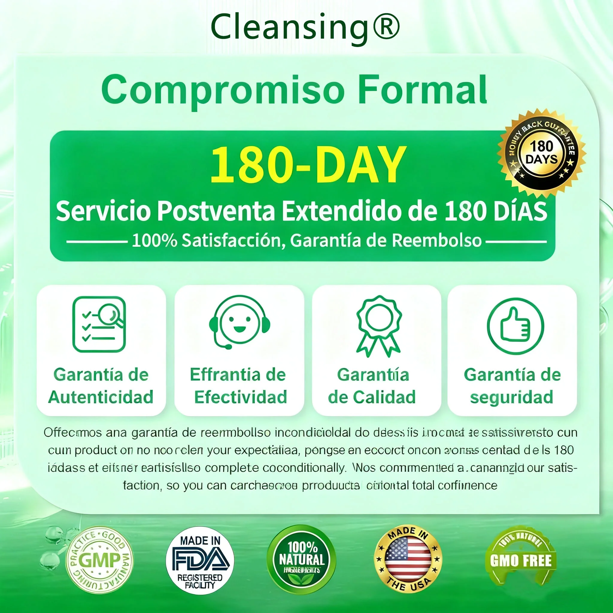 𝑪𝒍𝒆𝒂𝒏𝒔𝒊𝒏𝒈® 𝑮𝑳𝑷-1 8 𝒆𝒏 1 𝑭𝒊𝒕 & 𝑽𝒊𝒕𝒂𝒍 (𝒔𝒐𝒍𝒐 𝒖𝒏𝒂 𝒗𝒆𝒛 𝒂𝒍 𝒅𝒊́𝒂, 𝒄𝒂𝒎𝒃𝒊𝒐𝒔 𝒗𝒊𝒔𝒊𝒃𝒍𝒆𝒔 𝒆𝒏 7 𝒅𝒊́𝒂𝒔) √ 𝑷𝒂𝒓𝒂 𝒐𝒃𝒆𝒔𝒊𝒅𝒂𝒅, 𝒔𝒂𝒍𝒖𝒅 𝒄𝒂𝒓𝒅𝒊𝒐𝒗𝒂𝒔𝒄𝒖𝒍𝒂𝒓, 𝒅𝒊𝒂𝒃𝒆𝒕𝒆𝒔, 𝒂𝒑𝒏𝒆𝒂 𝒅𝒆𝒍 𝒔𝒖𝒆𝒏̃𝒐, 𝒔𝒂𝒍𝒖𝒅 𝒊𝒏𝒕𝒆𝒔𝒕𝒊𝒏𝒂𝒍, 𝒑𝒓𝒐𝒃𝒍𝒆𝒎𝒂𝒔 𝒂𝒓𝒕𝒊𝒄𝒖𝒍𝒂𝒓𝒆𝒔 𝒚 𝒎𝒂́𝒔 - Image 12