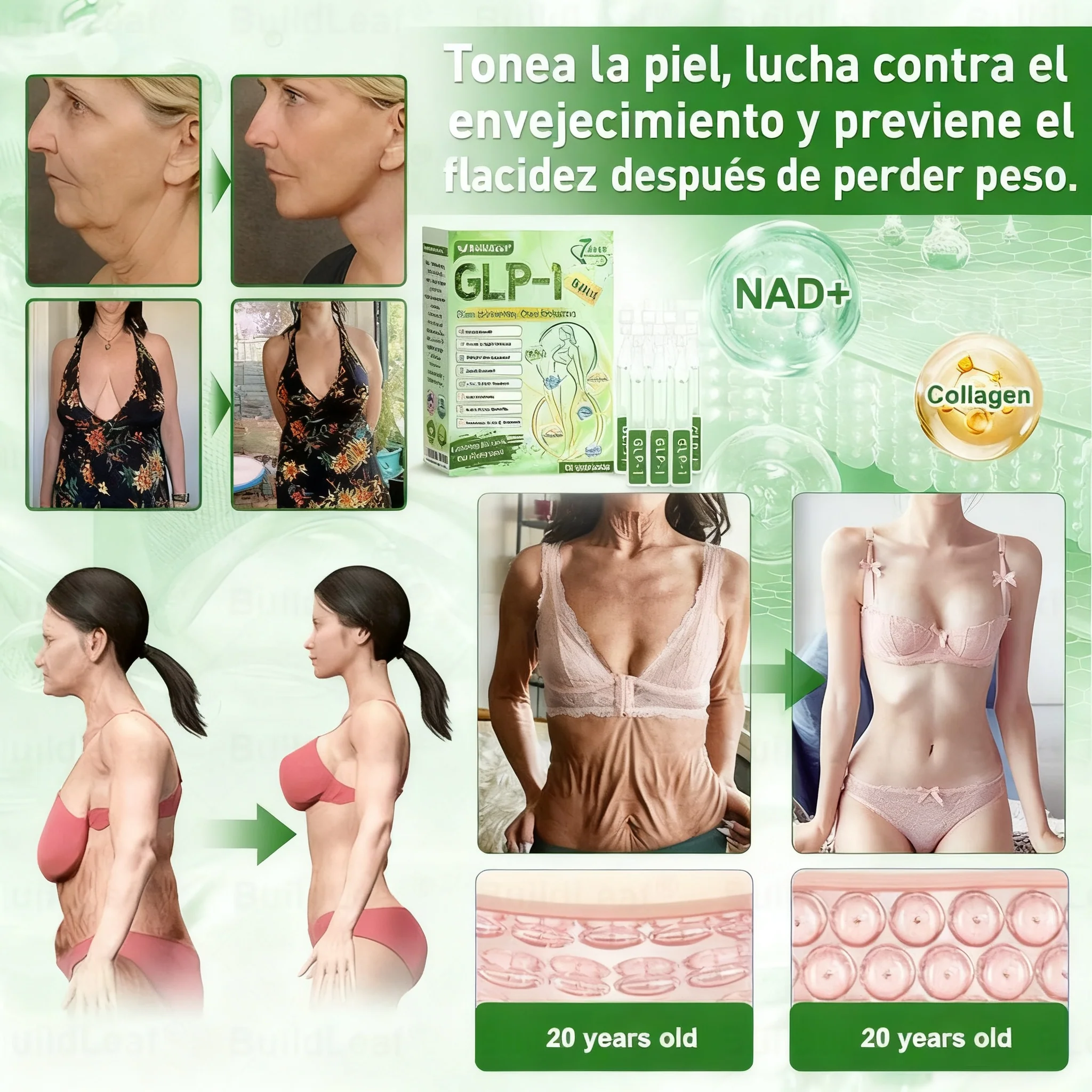 𝑪𝒍𝒆𝒂𝒏𝒔𝒊𝒏𝒈® 𝑮𝑳𝑷-1 8 𝒆𝒏 1 𝑭𝒊𝒕 & 𝑽𝒊𝒕𝒂𝒍 (𝒔𝒐𝒍𝒐 𝒖𝒏𝒂 𝒗𝒆𝒛 𝒂𝒍 𝒅𝒊́𝒂, 𝒄𝒂𝒎𝒃𝒊𝒐𝒔 𝒗𝒊𝒔𝒊𝒃𝒍𝒆𝒔 𝒆𝒏 7 𝒅𝒊́𝒂𝒔) √ 𝑷𝒂𝒓𝒂 𝒐𝒃𝒆𝒔𝒊𝒅𝒂𝒅, 𝒔𝒂𝒍𝒖𝒅 𝒄𝒂𝒓𝒅𝒊𝒐𝒗𝒂𝒔𝒄𝒖𝒍𝒂𝒓, 𝒅𝒊𝒂𝒃𝒆𝒕𝒆𝒔, 𝒂𝒑𝒏𝒆𝒂 𝒅𝒆𝒍 𝒔𝒖𝒆𝒏̃𝒐, 𝒔𝒂𝒍𝒖𝒅 𝒊𝒏𝒕𝒆𝒔𝒕𝒊𝒏𝒂𝒍, 𝒑𝒓𝒐𝒃𝒍𝒆𝒎𝒂𝒔 𝒂𝒓𝒕𝒊𝒄𝒖𝒍𝒂𝒓𝒆𝒔 𝒚 𝒎𝒂́𝒔 - Image 5