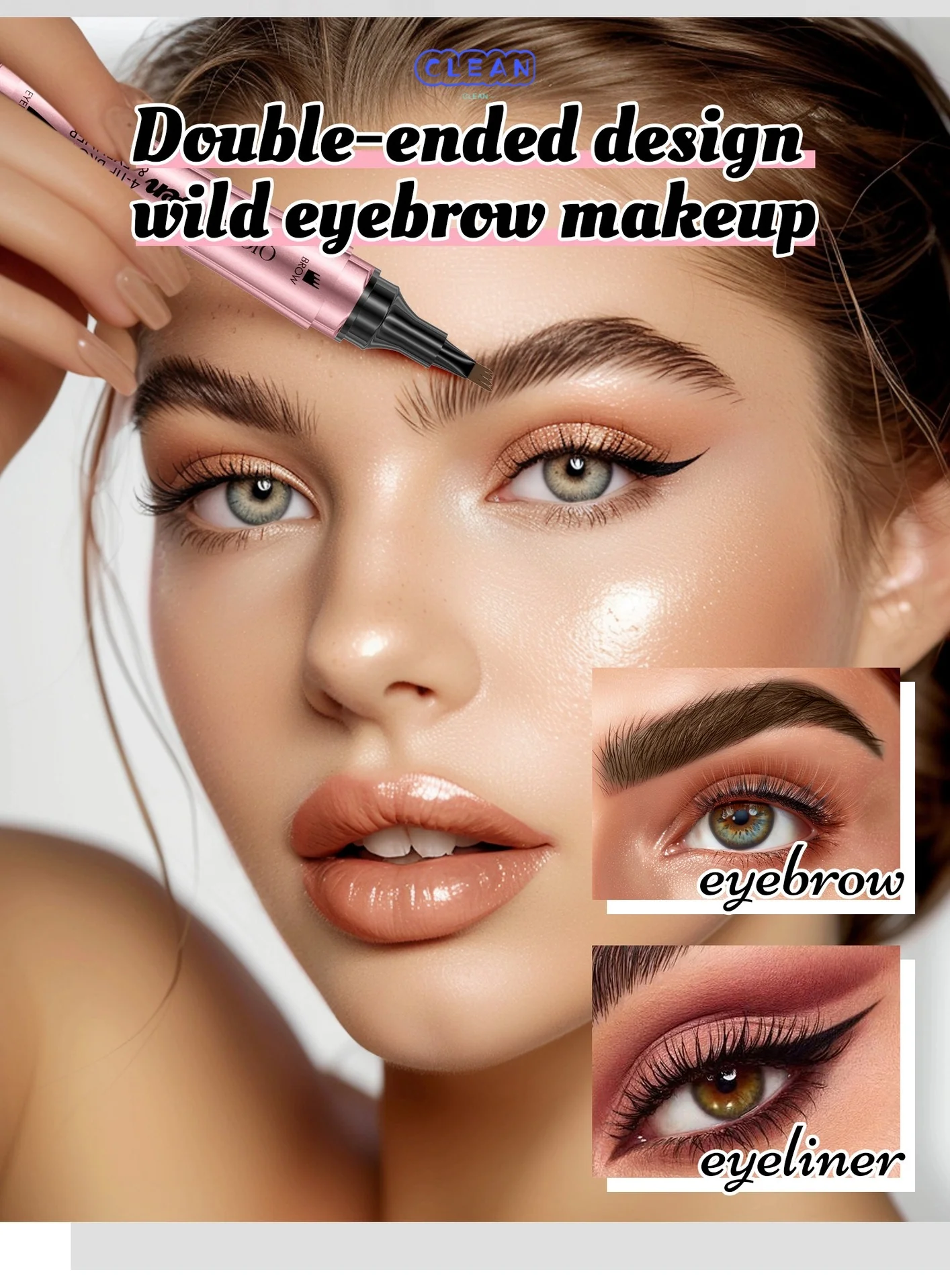 Four-pronged Liquid Eyebrow Pencil - Image 6