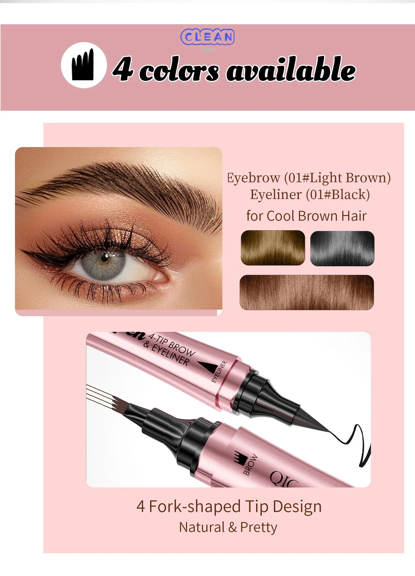 Four-pronged Liquid Eyebrow Pencil - Image 7