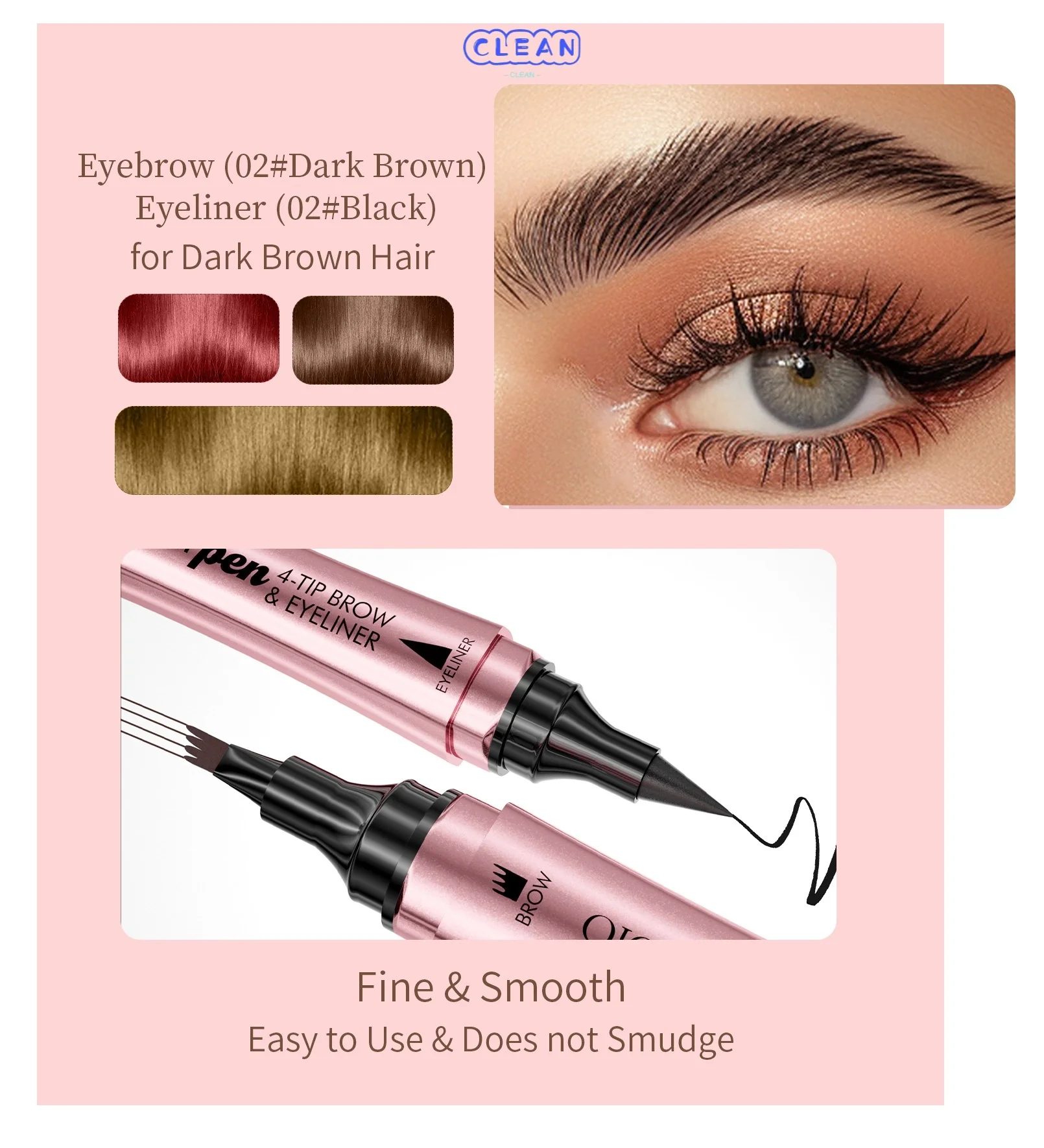Four-pronged Liquid Eyebrow Pencil - Image 8