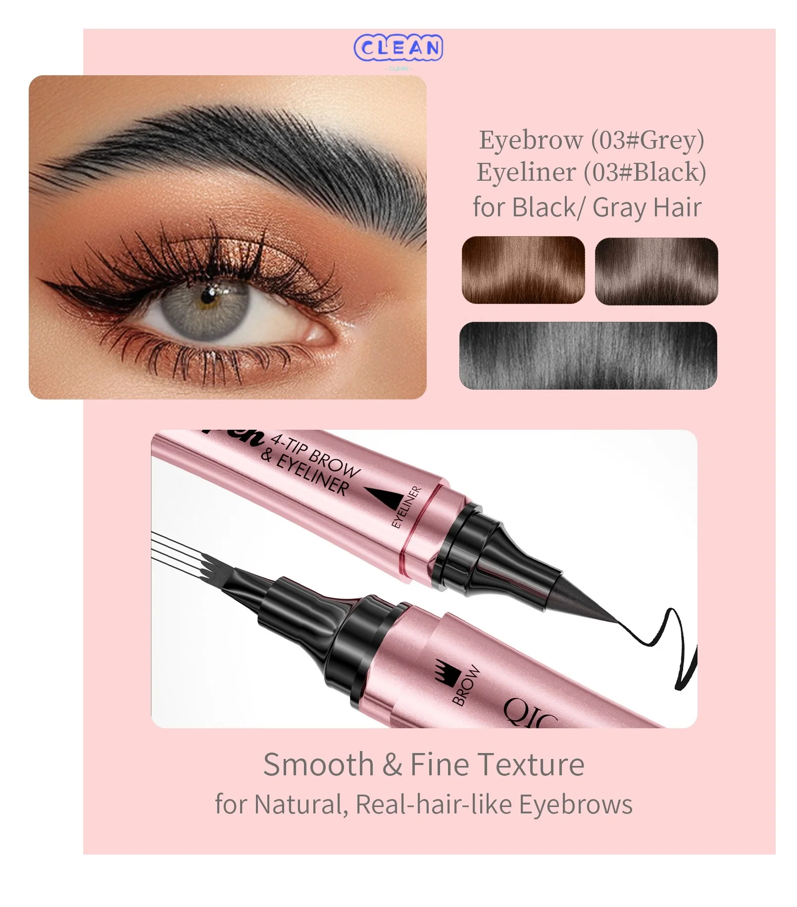 Four-pronged Liquid Eyebrow Pencil - Image 9