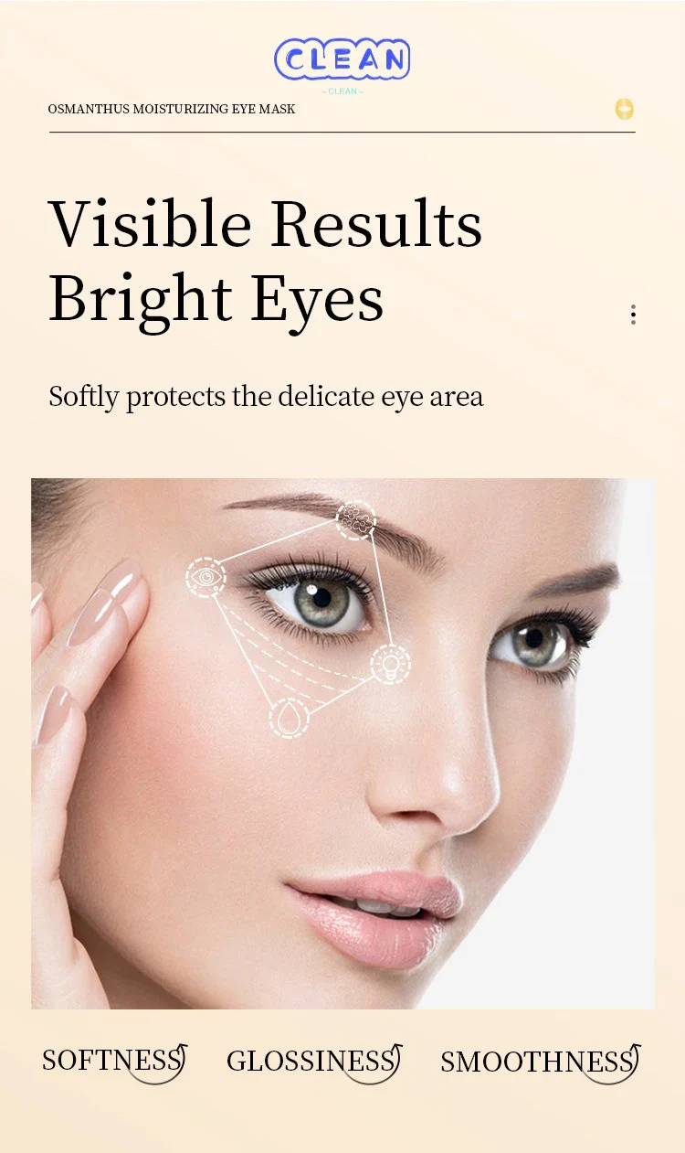 Golden Osmanthus Eye Mask - Image 3