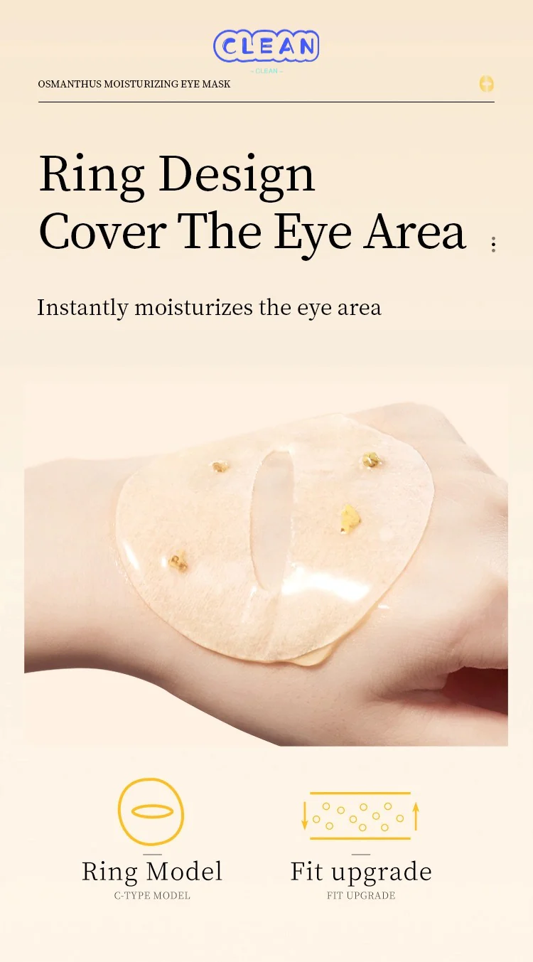 Golden Osmanthus Eye Mask - Image 5