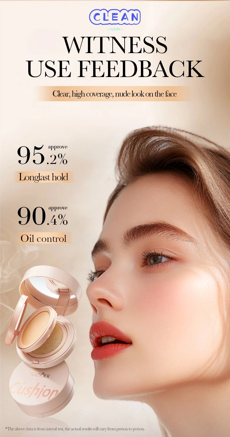 Light-sensitive pressed powder cushion - Image 2