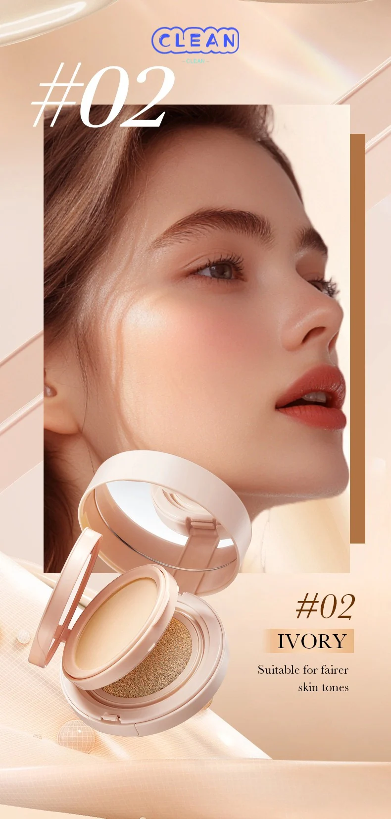 Light-sensitive pressed powder cushion - Image 5