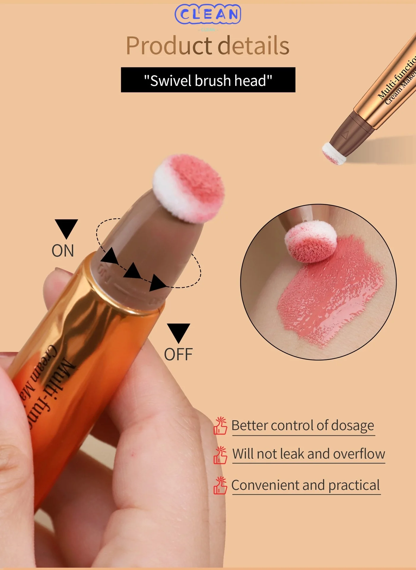 Multifunctional makeup pen blush - Image 4