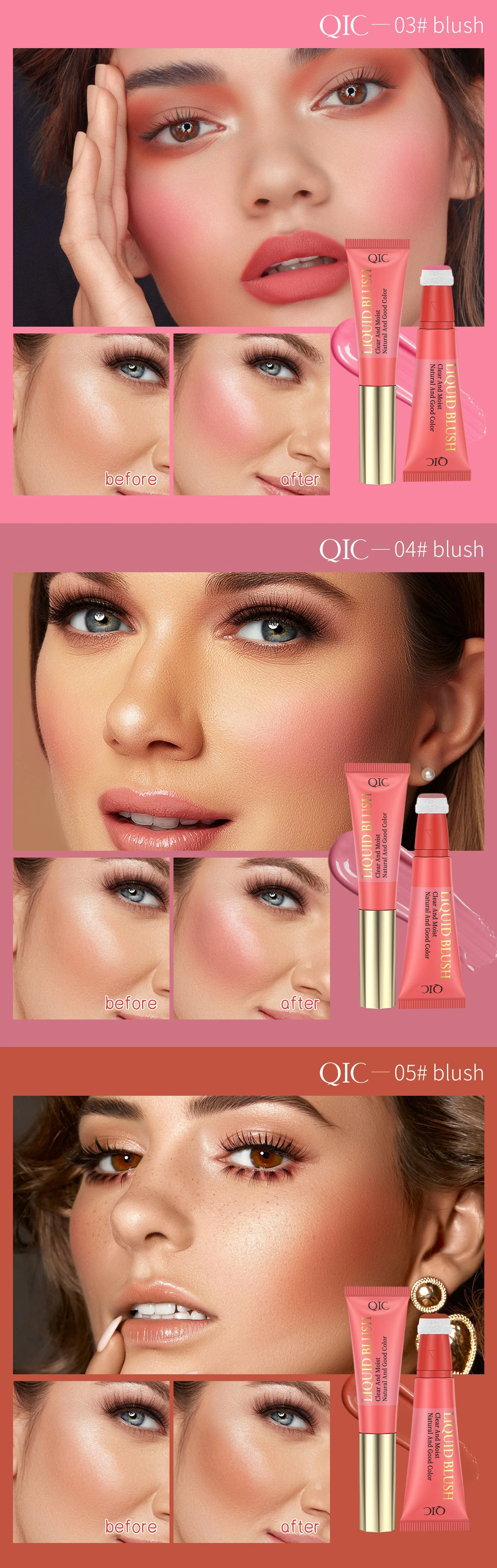 Natural color liquid blush - Image 6