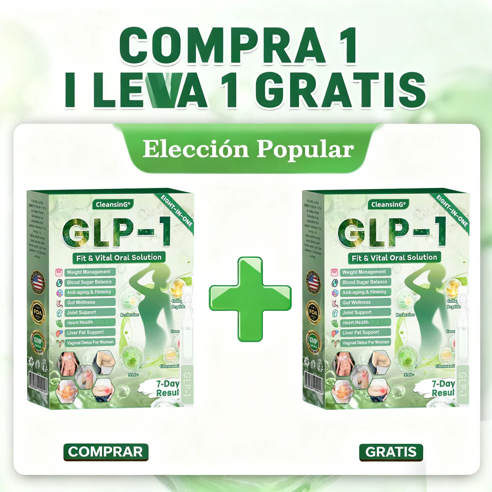 𝑪𝒍𝒆𝒂𝒏𝒔𝒊𝒏𝒈® 𝑮𝑳𝑷-1 8 𝒆𝒏 1 𝑭𝒊𝒕 & 𝑽𝒊𝒕𝒂𝒍 (𝒔𝒐𝒍𝒐 𝒖𝒏𝒂 𝒗𝒆𝒛 𝒂𝒍 𝒅𝒊́𝒂, 𝒄𝒂𝒎𝒃𝒊𝒐𝒔 𝒗𝒊𝒔𝒊𝒃𝒍𝒆𝒔 𝒆𝒏 7 𝒅𝒊́𝒂𝒔) √ 𝑷𝒂𝒓𝒂 𝒐𝒃𝒆𝒔𝒊𝒅𝒂𝒅, 𝒔𝒂𝒍𝒖𝒅 𝒄𝒂𝒓𝒅𝒊𝒐𝒗𝒂𝒔𝒄𝒖𝒍𝒂𝒓, 𝒅𝒊𝒂𝒃𝒆𝒕𝒆𝒔, 𝒂𝒑𝒏𝒆𝒂 𝒅𝒆𝒍 𝒔𝒖𝒆𝒏̃𝒐, 𝒔𝒂𝒍𝒖𝒅 𝒊𝒏𝒕𝒆𝒔𝒕𝒊𝒏𝒂𝒍, 𝒑𝒓𝒐𝒃𝒍𝒆𝒎𝒂𝒔 𝒂𝒓𝒕𝒊𝒄𝒖𝒍𝒂𝒓𝒆𝒔 𝒚 𝒎𝒂́𝒔 𝒎𝒛𝒘 - Image 10