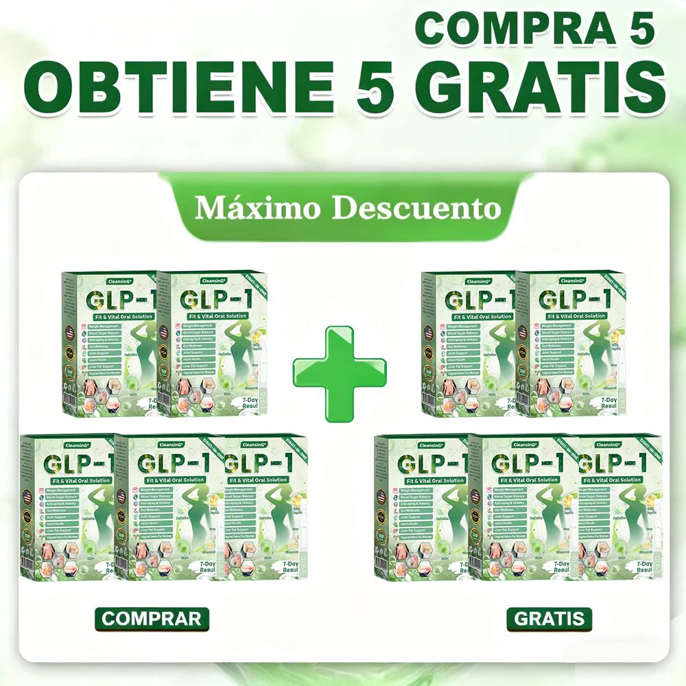 𝑪𝒍𝒆𝒂𝒏𝒔𝒊𝒏𝒈® 𝑮𝑳𝑷-1 8 𝒆𝒏 1 𝑭𝒊𝒕 & 𝑽𝒊𝒕𝒂𝒍 (𝒔𝒐𝒍𝒐 𝒖𝒏𝒂 𝒗𝒆𝒛 𝒂𝒍 𝒅𝒊́𝒂, 𝒄𝒂𝒎𝒃𝒊𝒐𝒔 𝒗𝒊𝒔𝒊𝒃𝒍𝒆𝒔 𝒆𝒏 7 𝒅𝒊́𝒂𝒔) √ 𝑷𝒂𝒓𝒂 𝒐𝒃𝒆𝒔𝒊𝒅𝒂𝒅, 𝒔𝒂𝒍𝒖𝒅 𝒄𝒂𝒓𝒅𝒊𝒐𝒗𝒂𝒔𝒄𝒖𝒍𝒂𝒓, 𝒅𝒊𝒂𝒃𝒆𝒕𝒆𝒔, 𝒂𝒑𝒏𝒆𝒂 𝒅𝒆𝒍 𝒔𝒖𝒆𝒏̃𝒐, 𝒔𝒂𝒍𝒖𝒅 𝒊𝒏𝒕𝒆𝒔𝒕𝒊𝒏𝒂𝒍, 𝒑𝒓𝒐𝒃𝒍𝒆𝒎𝒂𝒔 𝒂𝒓𝒕𝒊𝒄𝒖𝒍𝒂𝒓𝒆𝒔 𝒚 𝒎𝒂́𝒔 𝒎𝒛𝒘 - Image 14