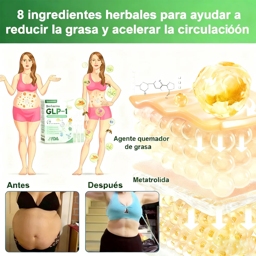 𝑪𝒍𝒆𝒂𝒏𝒔𝒊𝒏𝒈® 𝑮𝑳𝑷-1 8 𝒆𝒏 1 𝑭𝒊𝒕 & 𝑽𝒊𝒕𝒂𝒍 (𝒔𝒐𝒍𝒐 𝒖𝒏𝒂 𝒗𝒆𝒛 𝒂𝒍 𝒅𝒊́𝒂, 𝒄𝒂𝒎𝒃𝒊𝒐𝒔 𝒗𝒊𝒔𝒊𝒃𝒍𝒆𝒔 𝒆𝒏 7 𝒅𝒊́𝒂𝒔) √ 𝑷𝒂𝒓𝒂 𝒐𝒃𝒆𝒔𝒊𝒅𝒂𝒅, 𝒔𝒂𝒍𝒖𝒅 𝒄𝒂𝒓𝒅𝒊𝒐𝒗𝒂𝒔𝒄𝒖𝒍𝒂𝒓, 𝒅𝒊𝒂𝒃𝒆𝒕𝒆𝒔, 𝒂𝒑𝒏𝒆𝒂 𝒅𝒆𝒍 𝒔𝒖𝒆𝒏̃𝒐, 𝒔𝒂𝒍𝒖𝒅 𝒊𝒏𝒕𝒆𝒔𝒕𝒊𝒏𝒂𝒍, 𝒑𝒓𝒐𝒃𝒍𝒆𝒎𝒂𝒔 𝒂𝒓𝒕𝒊𝒄𝒖𝒍𝒂𝒓𝒆𝒔 𝒚 𝒎𝒂́𝒔 𝒎𝒛𝒘 - Image 21
