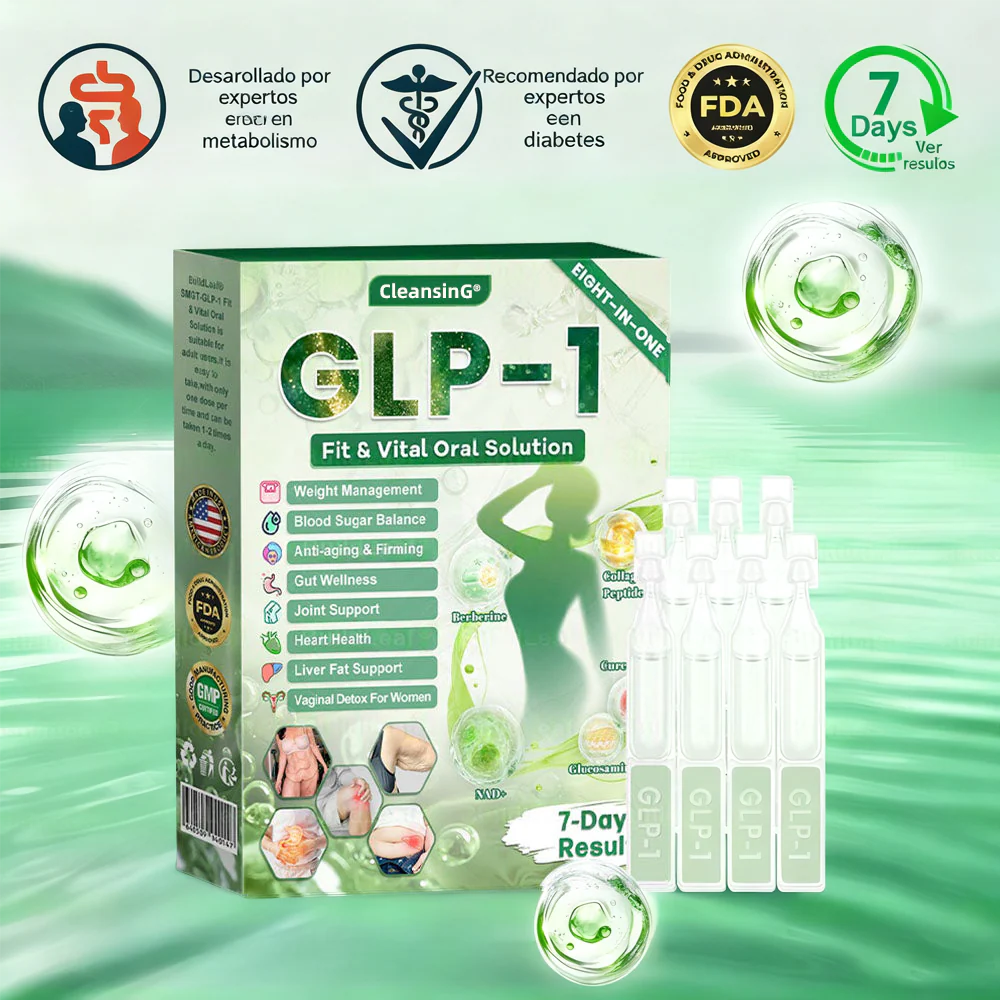 𝑪𝒍𝒆𝒂𝒏𝒔𝒊𝒏𝒈® 𝑮𝑳𝑷-1 8 𝒆𝒏 1 𝑭𝒊𝒕 & 𝑽𝒊𝒕𝒂𝒍 (𝒔𝒐𝒍𝒐 𝒖𝒏𝒂 𝒗𝒆𝒛 𝒂𝒍 𝒅𝒊́𝒂, 𝒄𝒂𝒎𝒃𝒊𝒐𝒔 𝒗𝒊𝒔𝒊𝒃𝒍𝒆𝒔 𝒆𝒏 7 𝒅𝒊́𝒂𝒔) √ 𝑷𝒂𝒓𝒂 𝒐𝒃𝒆𝒔𝒊𝒅𝒂𝒅, 𝒔𝒂𝒍𝒖𝒅 𝒄𝒂𝒓𝒅𝒊𝒐𝒗𝒂𝒔𝒄𝒖𝒍𝒂𝒓, 𝒅𝒊𝒂𝒃𝒆𝒕𝒆𝒔, 𝒂𝒑𝒏𝒆𝒂 𝒅𝒆𝒍 𝒔𝒖𝒆𝒏̃𝒐, 𝒔𝒂𝒍𝒖𝒅 𝒊𝒏𝒕𝒆𝒔𝒕𝒊𝒏𝒂𝒍, 𝒑𝒓𝒐𝒃𝒍𝒆𝒎𝒂𝒔 𝒂𝒓𝒕𝒊𝒄𝒖𝒍𝒂𝒓𝒆𝒔 𝒚 𝒎𝒂́𝒔 𝒎𝒛𝒘 - Image 8