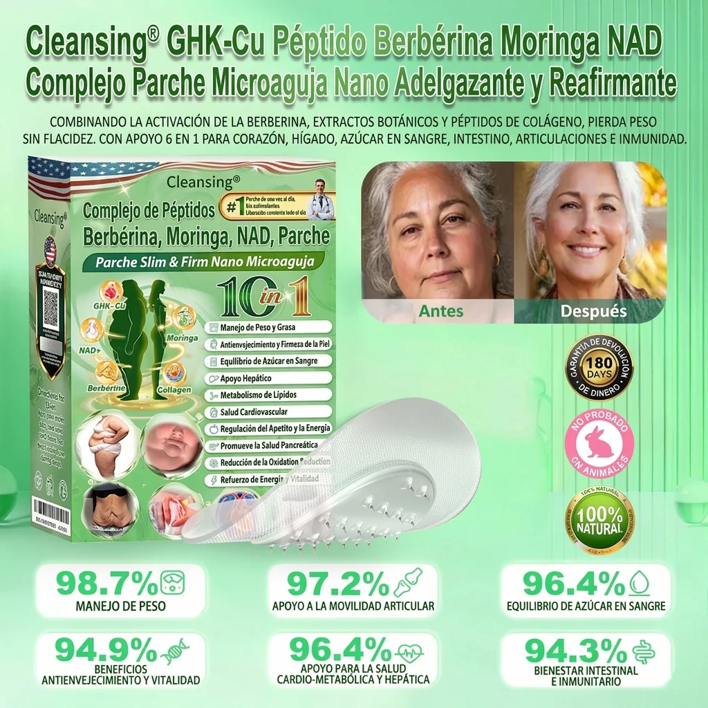 -𝑪𝒍𝒆𝒂𝒏𝒔𝒊𝒏𝒈® 𝑺𝒍𝒊𝒎 & 𝑭𝒊𝒓𝒎 𝑵𝒂𝒏𝒐 𝑴𝒊𝒄𝒓𝒐𝒏𝒆𝒆𝒅𝒍𝒆 𝑷𝒂𝒕𝒄𝒉🎇 𝒄𝒐𝒏 𝑮𝑯𝑲-𝑪𝒖 𝑷𝒆𝒑𝒕𝒊𝒅𝒐 · 𝑩𝒆𝒓𝒃𝒆𝒓𝒊𝒏𝒂 · 𝑴𝒐𝒓𝒊𝒏𝒈𝒂 · 𝑵𝑨𝑫⁺ 𝑪𝒐𝒎𝒑𝒍𝒆𝒋𝒐✅ 𝐏𝐚𝐫𝐚 𝐨𝐛𝐞𝐬𝐢𝐝𝐚𝐝, 𝗽𝗶𝗲𝗹 𝗳𝗹𝗮́𝗰𝗶𝗱𝗮, 𝐝𝐢𝐚𝐛𝐞𝐭𝐞𝐬, 𝐚𝐩𝐧𝐞𝐚 𝐝𝐞 𝐬𝐮𝐞𝐧̃𝐨, 𝐩𝐫𝐨𝐛𝐥𝐞𝐦𝐚𝐬 𝐝𝐞 𝐚𝐫𝐭𝐢𝐜𝐮𝐥𝐚𝐜𝐢𝐨𝐧𝐞𝐬, 𝐲 𝐦𝐚́s - Image 14