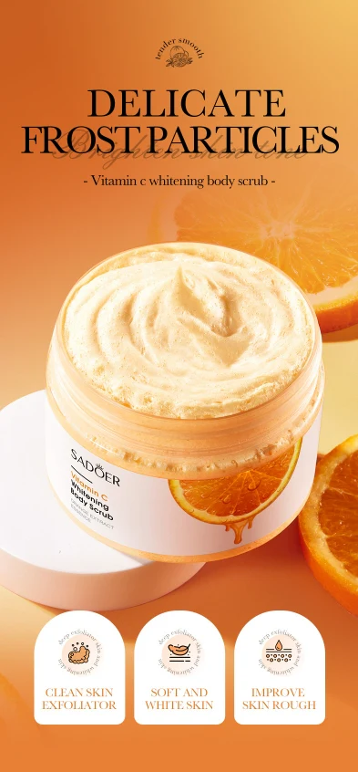 Vitamin C Whitening Body Scrub - Image 3